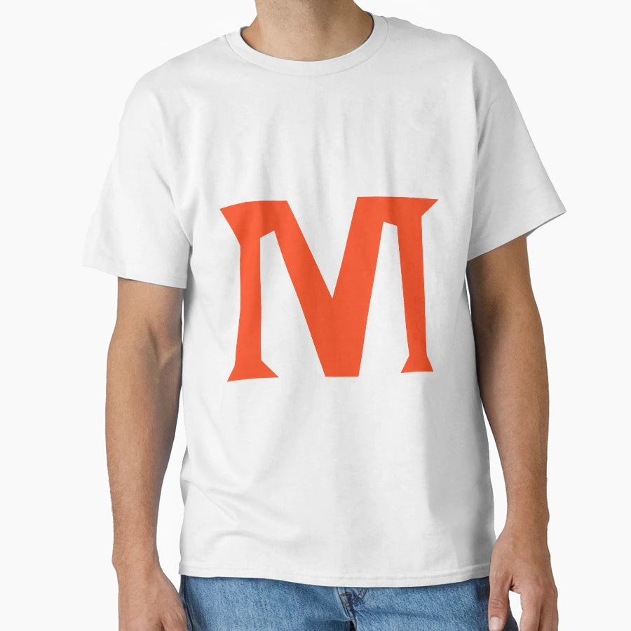 Copy Copy Alphabetical M T-Shirt - Minimalist Print for Adults - T-Shirt, Sweatshirt, Hoodie