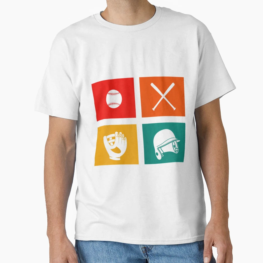 Baseball T-Shirt - Minimalist Print for Adults - T-Shirt, Sweatshirt, Hoodie