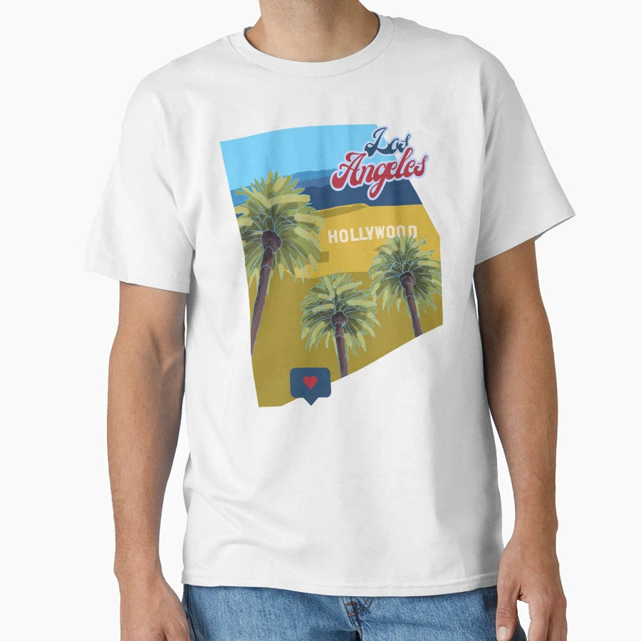 Los Angeles Funny Gifts California Fans T-Shirt - Graphic Print Unisex - T-Shirt, Sweatshirt, Hoodie