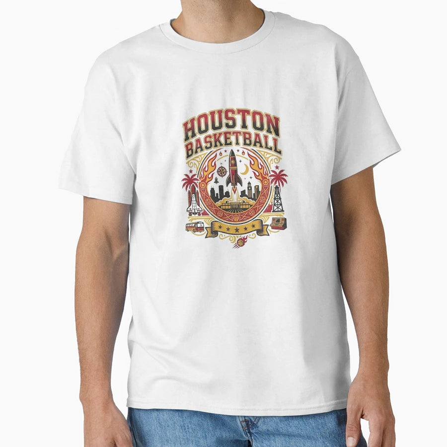 Houston Rockets T-Shirt - Novelty Apparel Men Women - T-Shirt, Sweatshirt, Hoodie