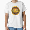 St Louis Missouri T-Shirt - Minimalist Print for Adults - T-Shirt, Sweatshirt, Hoodie