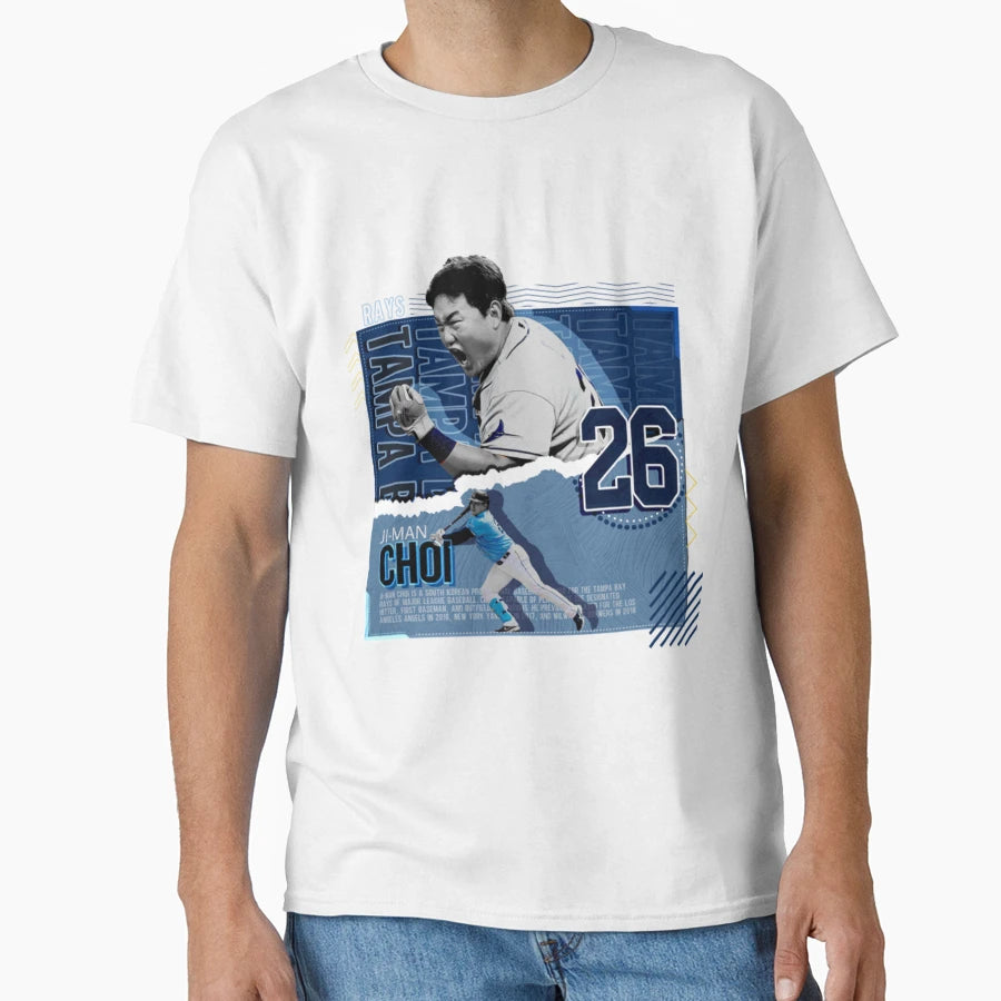 Ji Choi Baseball T-Shirt - Custom Art Print for Adults - T-Shirt, Sweatshirt, Hoodie
