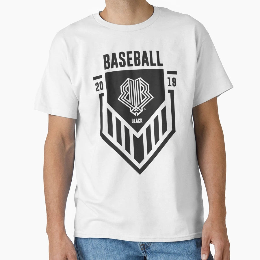 Baseball Black Home Usa T-Shirt - Custom Art Print Unisex - T-Shirt, Sweatshirt, Hoodie