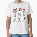 Illustrations That Baseball Fans Will T-Shirt - Graphic Print for Adults - T-Shirt, Sweatshirt, Hoodie