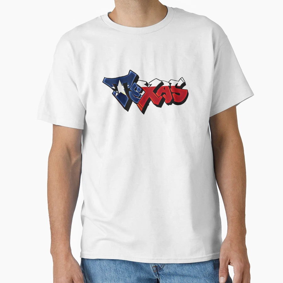 Represent Texas Flag Graffiti Black T-Shirt - Trendy Graphic Unisex - T-Shirt, Sweatshirt, Hoodie