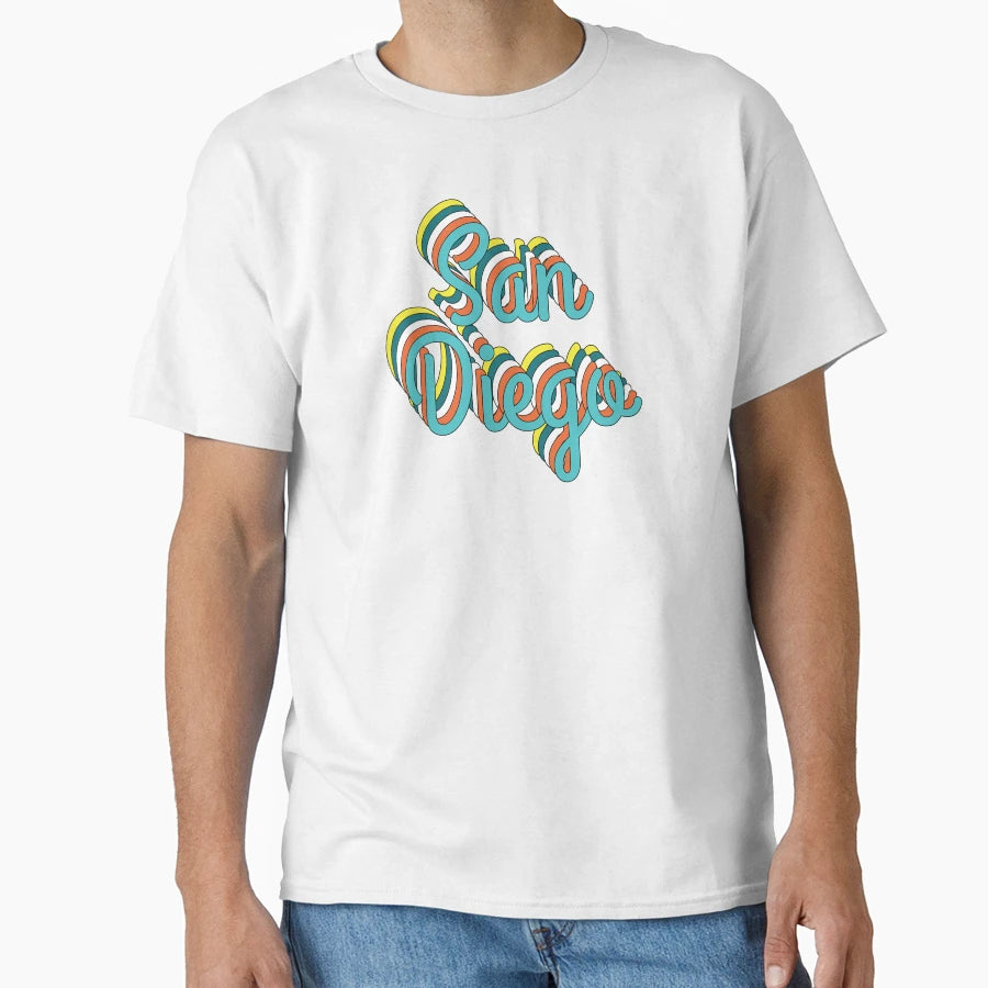 San Diego T-Shirt - Graphic Print Men Women - T-Shirt, Sweatshirt, Hoodie