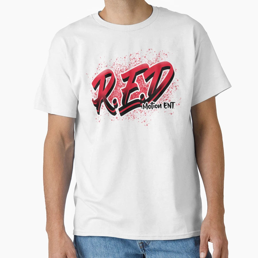 Red Motion Entertainment Logo T-Shirt - Novelty Apparel Unisex - T-Shirt, Sweatshirt, Hoodie