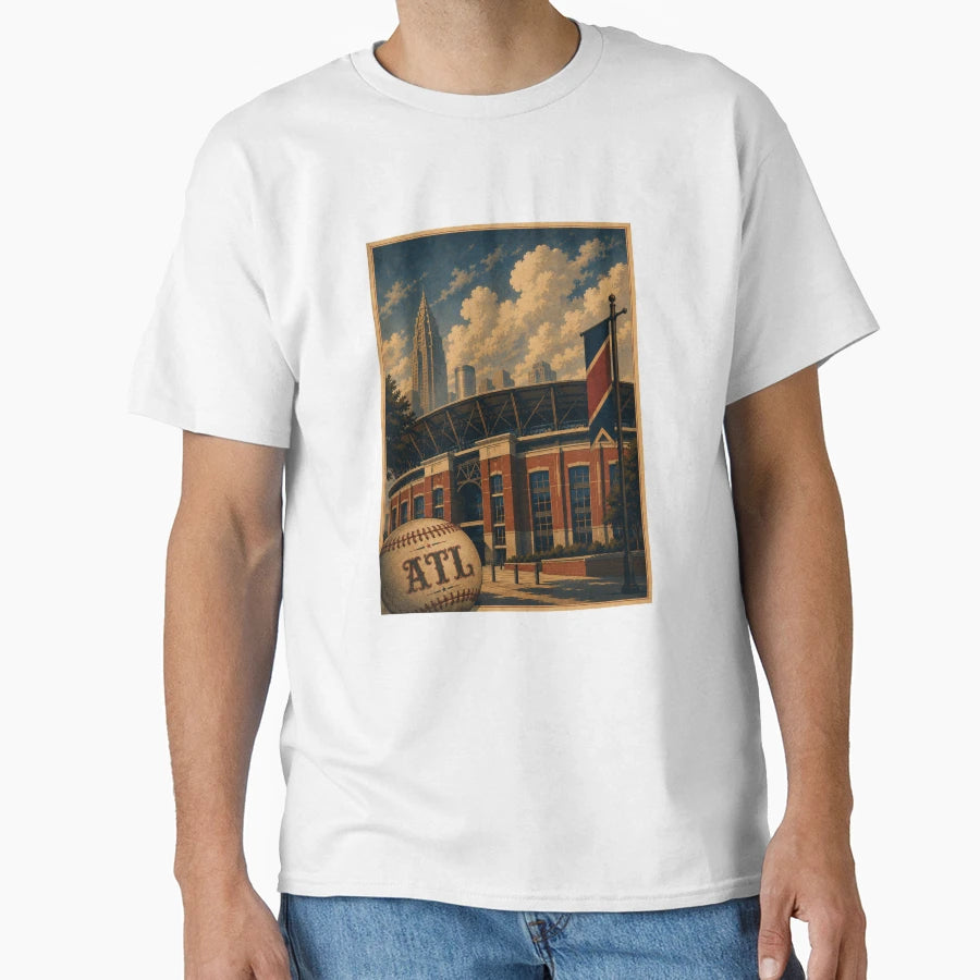 Atlanta Baseball Haven T-Shirt - Unique Graphic Unisex - T-Shirt, Sweatshirt, Hoodie