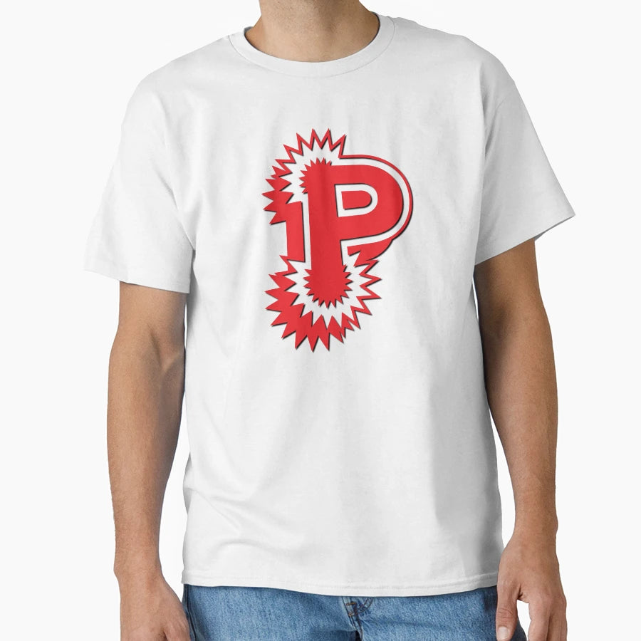 P Initial Letter P T-Shirt - Aesthetic Graphic for Adults - T-Shirt, Sweatshirt, Hoodie