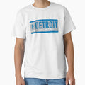 Detroit Ticket Alternate T-Shirt - Minimalist Print Unisex - T-Shirt, Sweatshirt, Hoodie