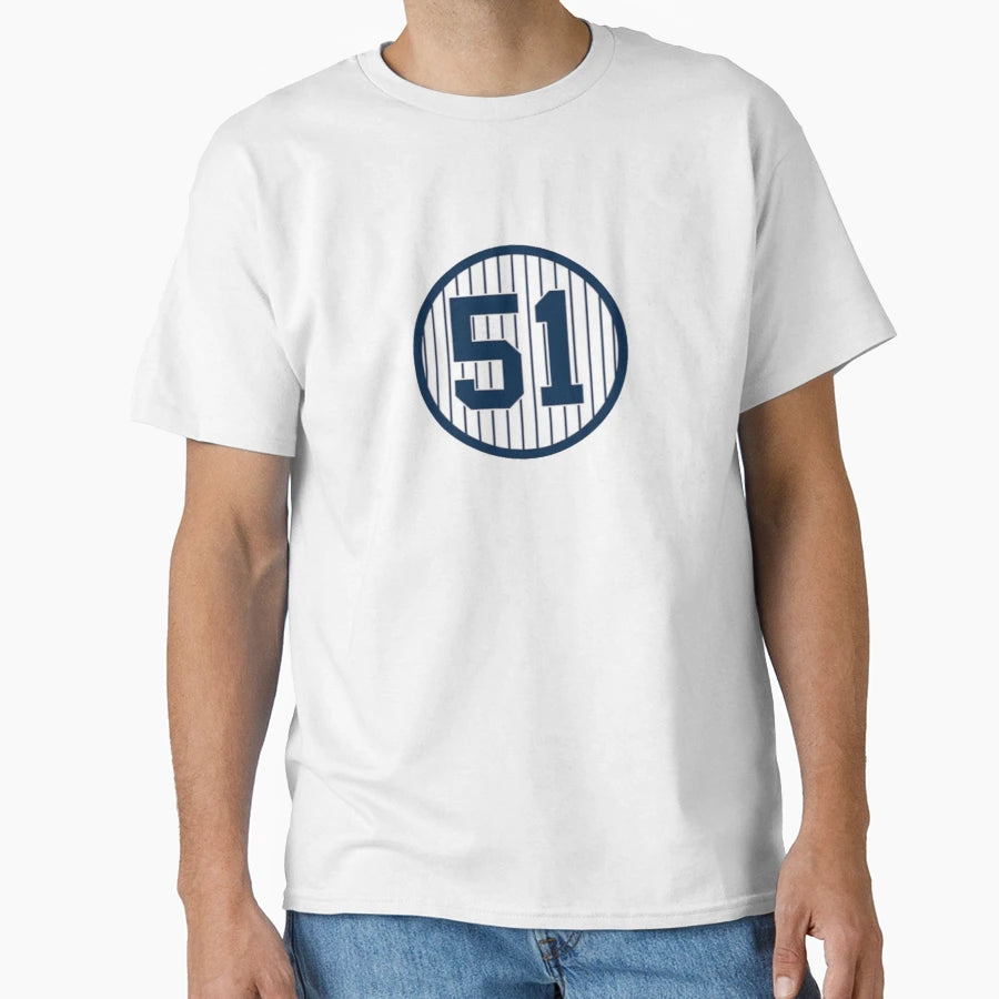 Bernie Williams New York 51 T-Shirt - Fun Novelty Design Men Women - T-Shirt, Sweatshirt, Hoodie