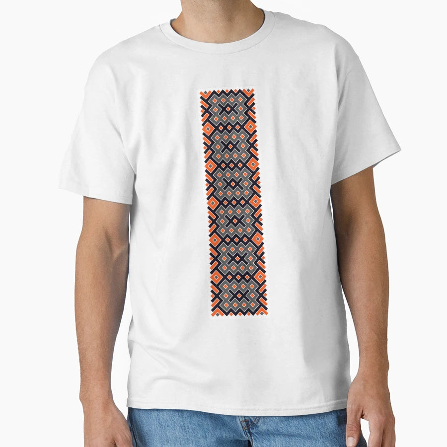 Embroidery Pattern Ukrainian T-Shirt - Casual Everyday Wear Men Women - T-Shirt, Sweatshirt, Hoodie