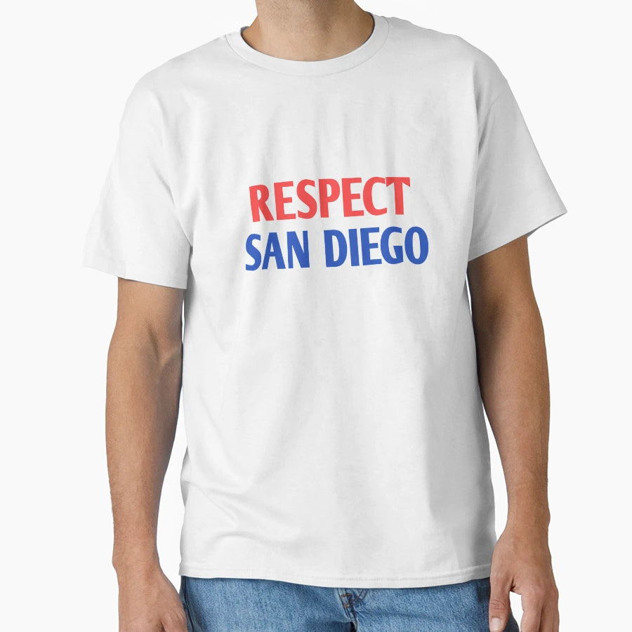 Respect San Diego T-Shirt - Unique Graphic Unisex - T-Shirt, Sweatshirt, Hoodie