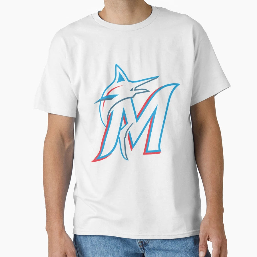 Best Seller Miami M R L I N S Logo T-Shirt - Casual Everyday Wear Unisex - T-Shirt, Sweatshirt, Hoodie
