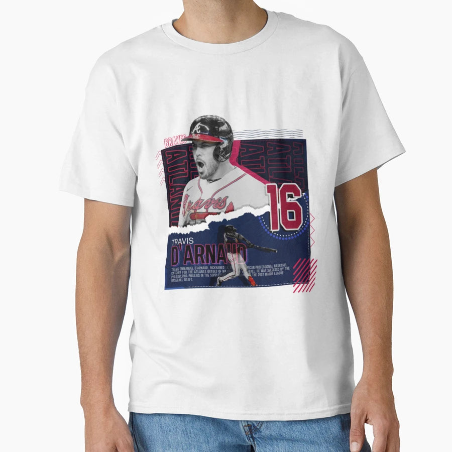 Travis Darnaud Baseball T-Shirt - Aesthetic Graphic Men Women - T-Shirt, Sweatshirt, Hoodie