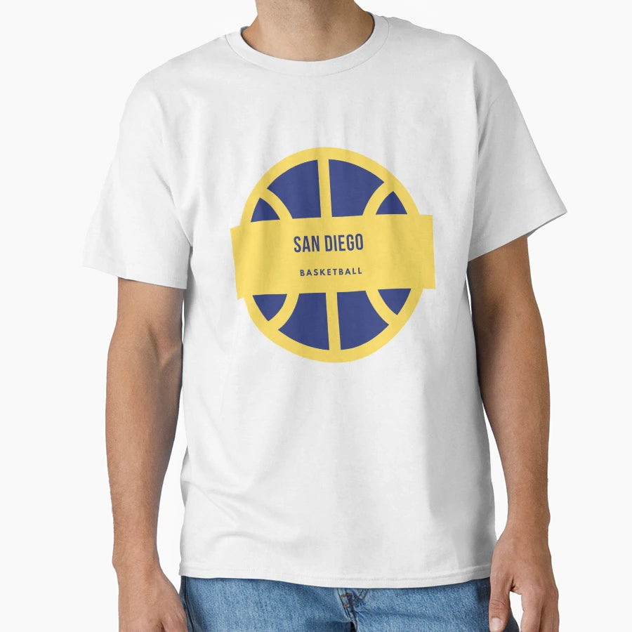 San Diego Basketball T-Shirt - Novelty Apparel Unisex - T-Shirt, Sweatshirt, Hoodie