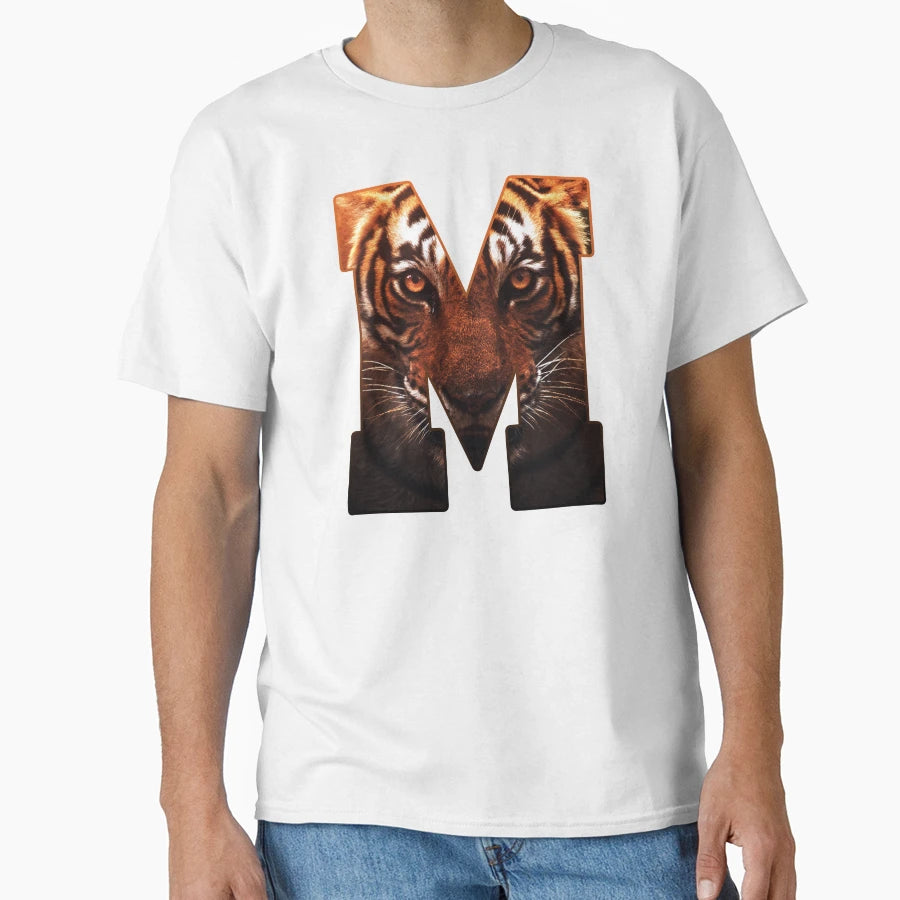 Massillon M Tiger T-Shirt - Minimalist Print Unisex - T-Shirt, Sweatshirt, Hoodie