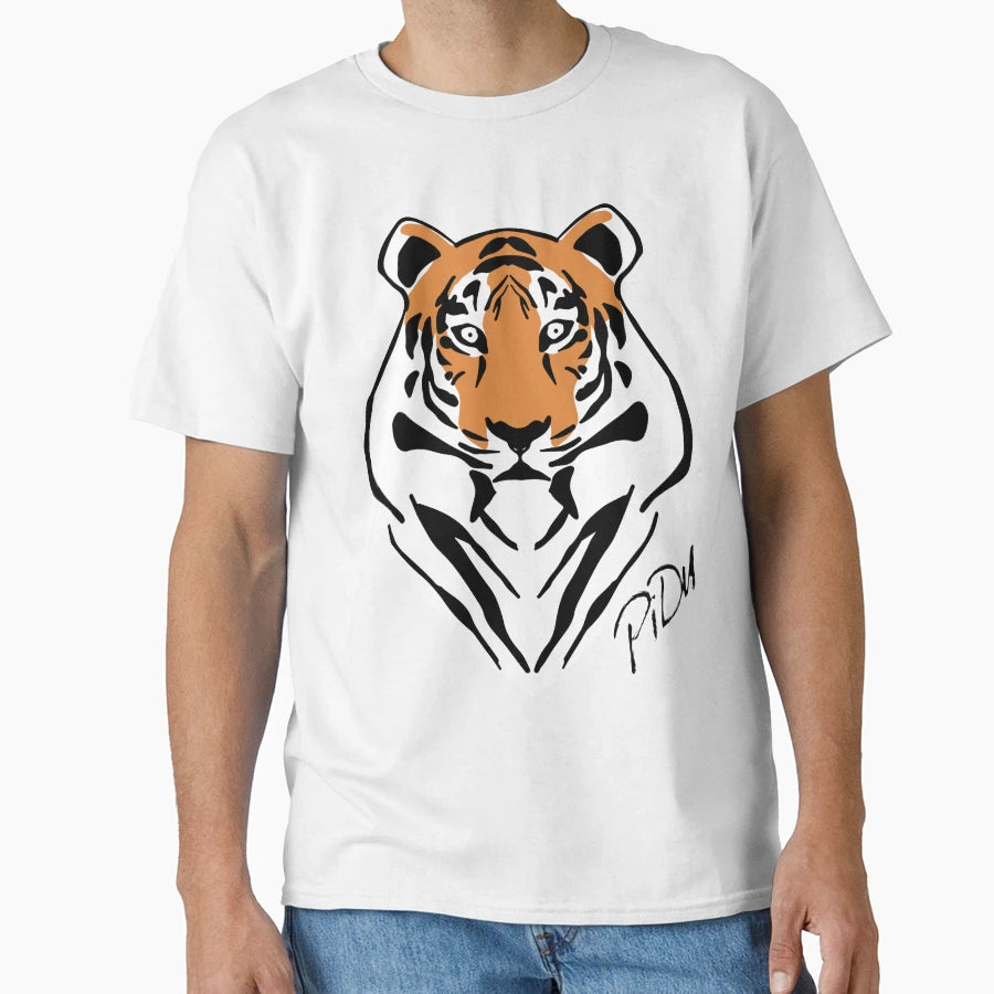 Tiger Art T-Shirt - Unique Graphic for Adults - T-Shirt, Sweatshirt, Hoodie