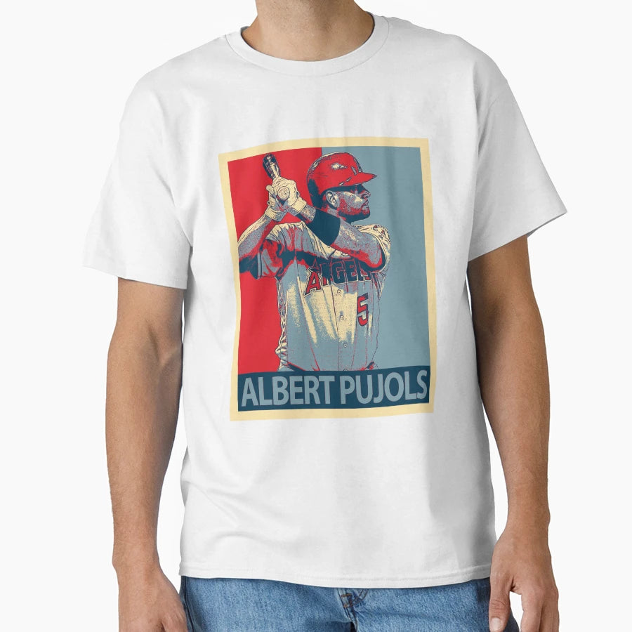 Albert Pujols T-Shirt - Minimalist Print for Adults - T-Shirt, Sweatshirt, Hoodie