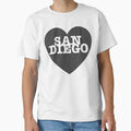 San Diego T-Shirt - Graphic Print Unisex - T-Shirt, Sweatshirt, Hoodie