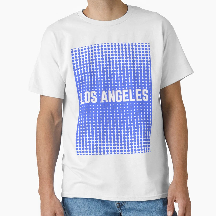 Los Angeles Dots 4 T-Shirt - Fun Novelty Design Men Women - T-Shirt, Sweatshirt, Hoodie