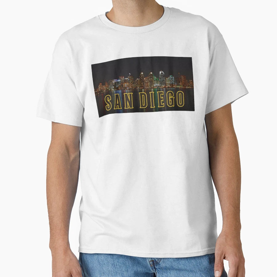 Downtown San Diego T-Shirt - Fun Novelty Design Men Women - T-Shirt, Sweatshirt, Hoodie