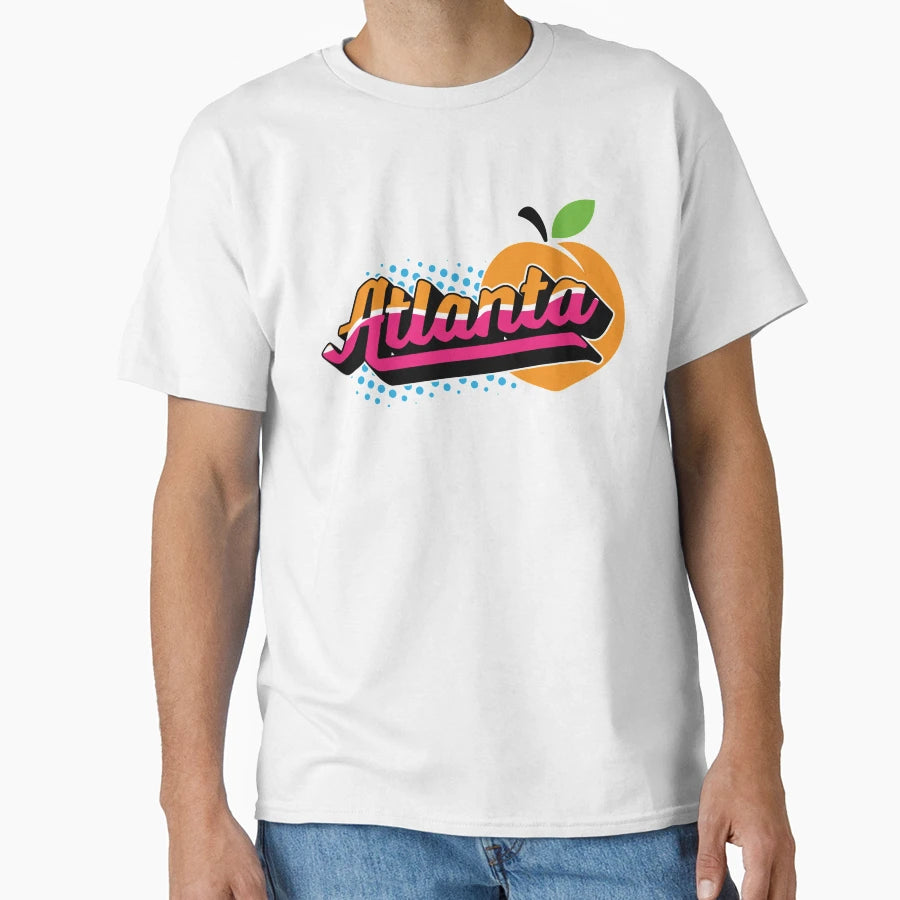Atlanta Ga Summer Peach Vibes T-Shirt - Streetwear Style for Adults - T-Shirt, Sweatshirt, Hoodie