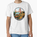 San Francisco California Golden Gate T-Shirt - Streetwear Style for Adults - T-Shirt, Sweatshirt, Hoodie