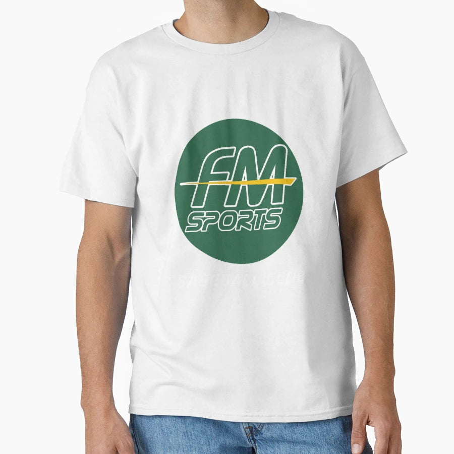 Fm Sports Baseball Club Circle Logo T-Shirt - Custom Art Print Unisex - T-Shirt, Sweatshirt, Hoodie