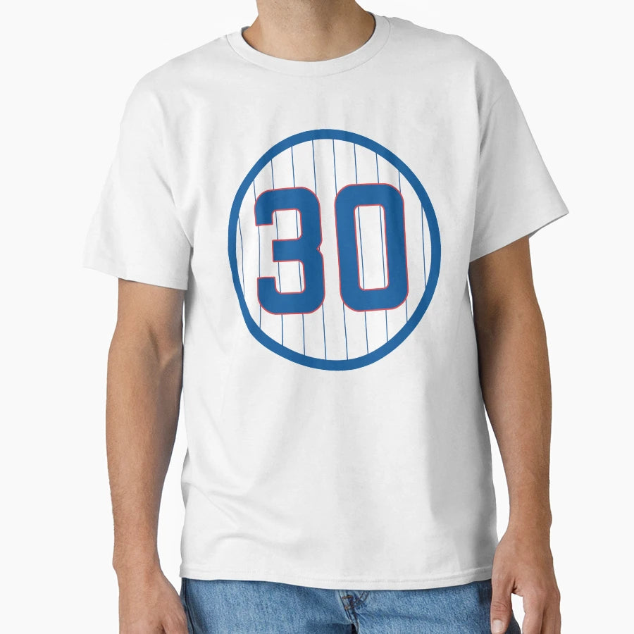 Ted Lilly 30 Jersey Number T-Shirt - Unique Graphic Men Women - T-Shirt, Sweatshirt, Hoodie