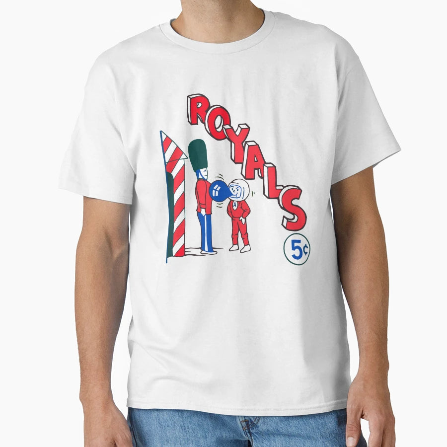 Royals Bubble Gum T-Shirt - Minimalist Print for Adults - T-Shirt, Sweatshirt, Hoodie