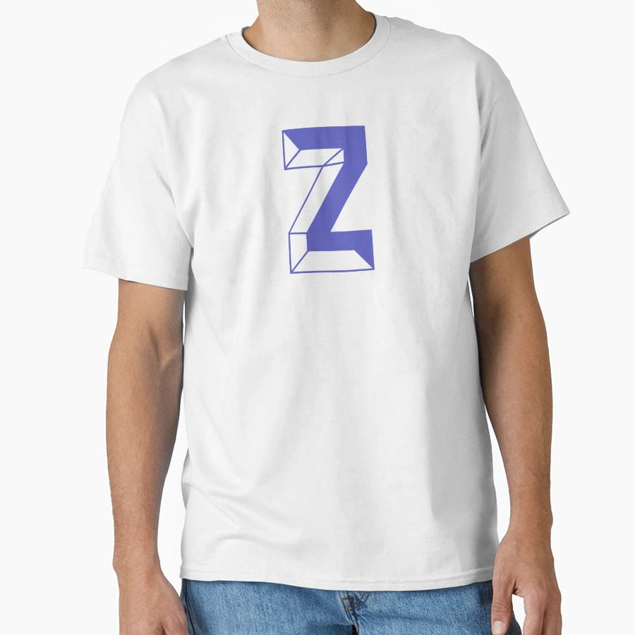 Modern Monogram Initial Letter Z T-Shirt - Streetwear Style for Adults - T-Shirt, Sweatshirt, Hoodie