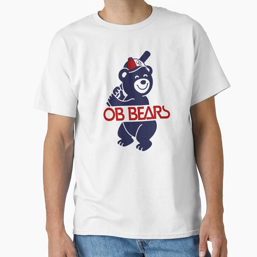 Ob Bear Home T-Shirt - Minimalist Print for Adults - T-Shirt, Sweatshirt, Hoodie