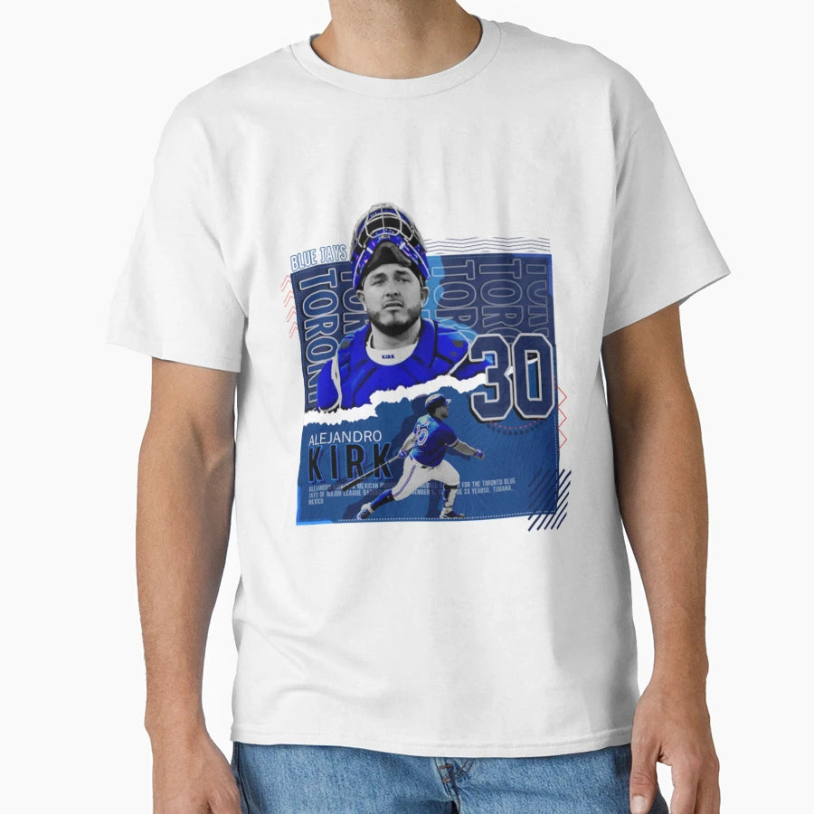 Alejandro Kirk Baseball T-Shirt - Unique Graphic for Adults - T-Shirt, Sweatshirt, Hoodie