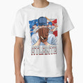 Atlanta Baseball Lovers Sports Fans T-Shirt - Minimalist Print Unisex - T-Shirt, Sweatshirt, Hoodie