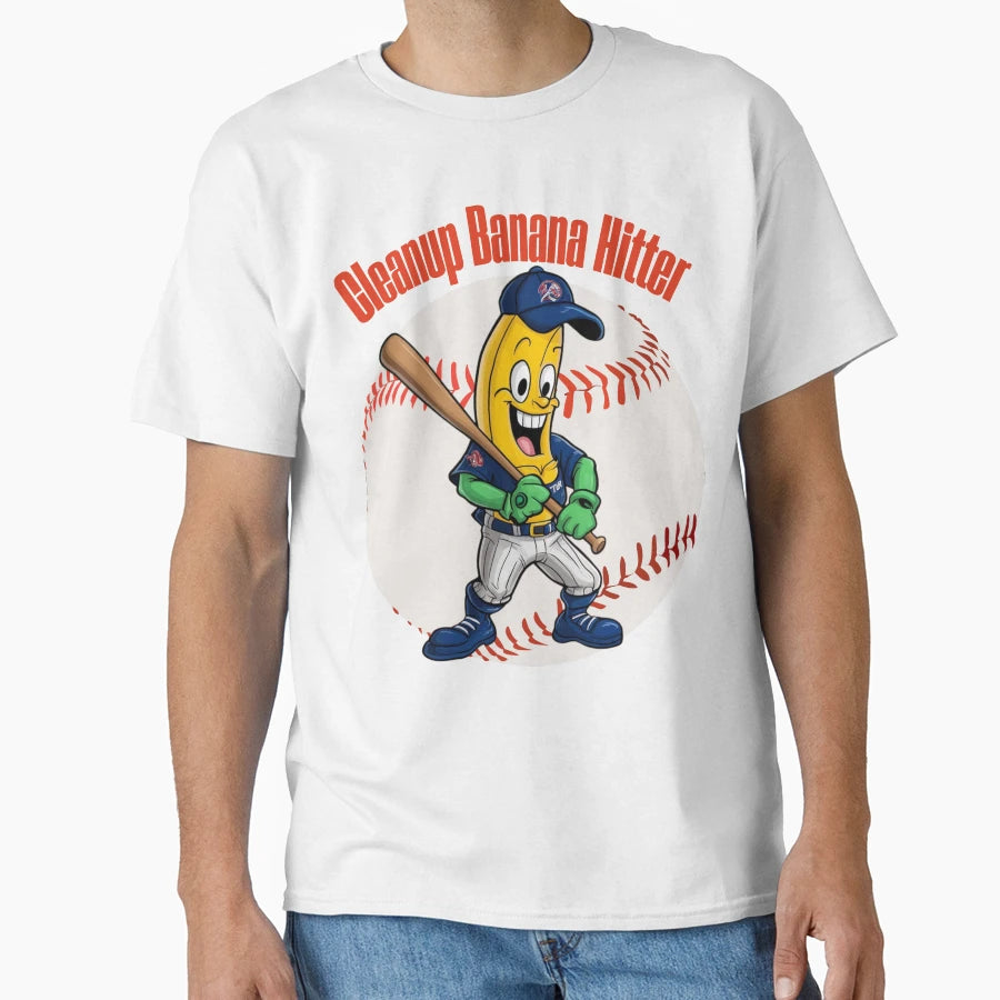 Banana Baseball T-Shirt - Novelty Apparel Men Women - T-Shirt, Sweatshirt, Hoodie