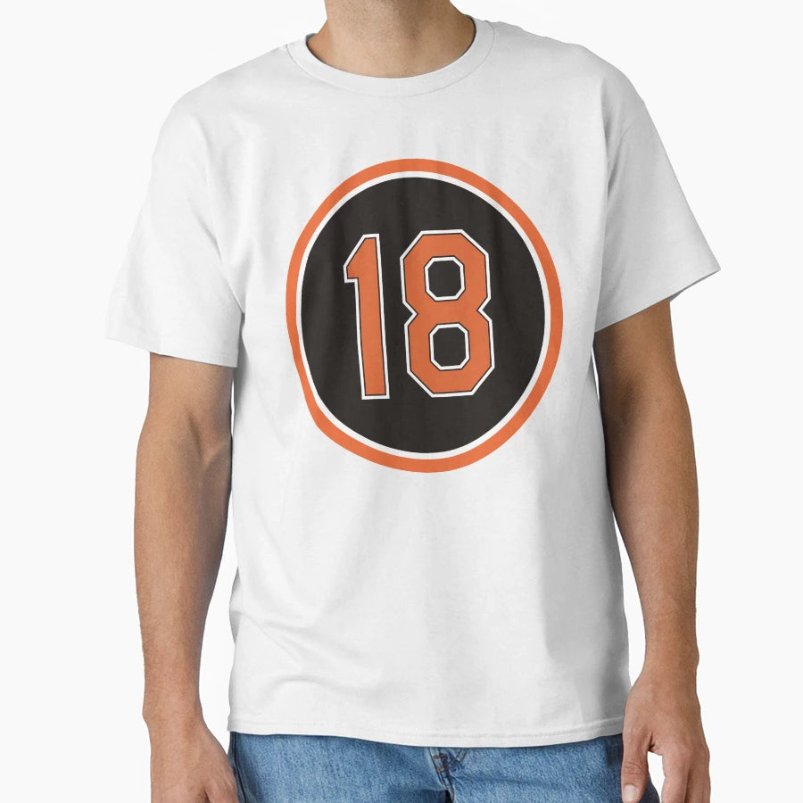 Jeff Conine 18 Jersey Number T-Shirt - Aesthetic Graphic Unisex - T-Shirt, Sweatshirt, Hoodie