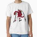 Big Red Throwback T-Shirt - Trendy Graphic for Adults - T-Shirt, Sweatshirt, Hoodie