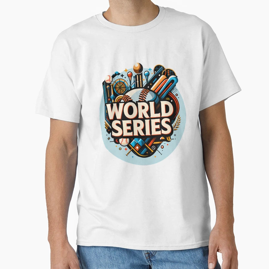 World Seriers 2 Baseball T-Shirt - Graphic Print for Adults - T-Shirt, Sweatshirt, Hoodie