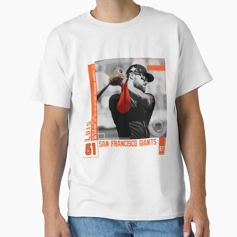 Luis Gonzalez Baseball T-Shirt - Aesthetic Graphic for Adults - T-Shirt, Sweatshirt, Hoodie