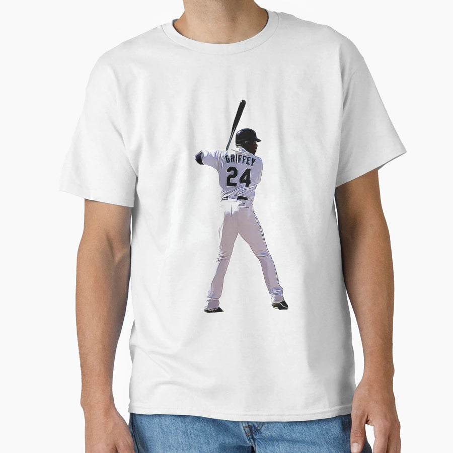 Ken Griffey Jr Seattle Baseball Legend T-Shirt - Trendy Graphic for Adults - T-Shirt, Sweatshirt, Hoodie