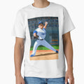 Baseball Pitcher T-Shirt - Minimalist Print Unisex - T-Shirt, Sweatshirt, Hoodie