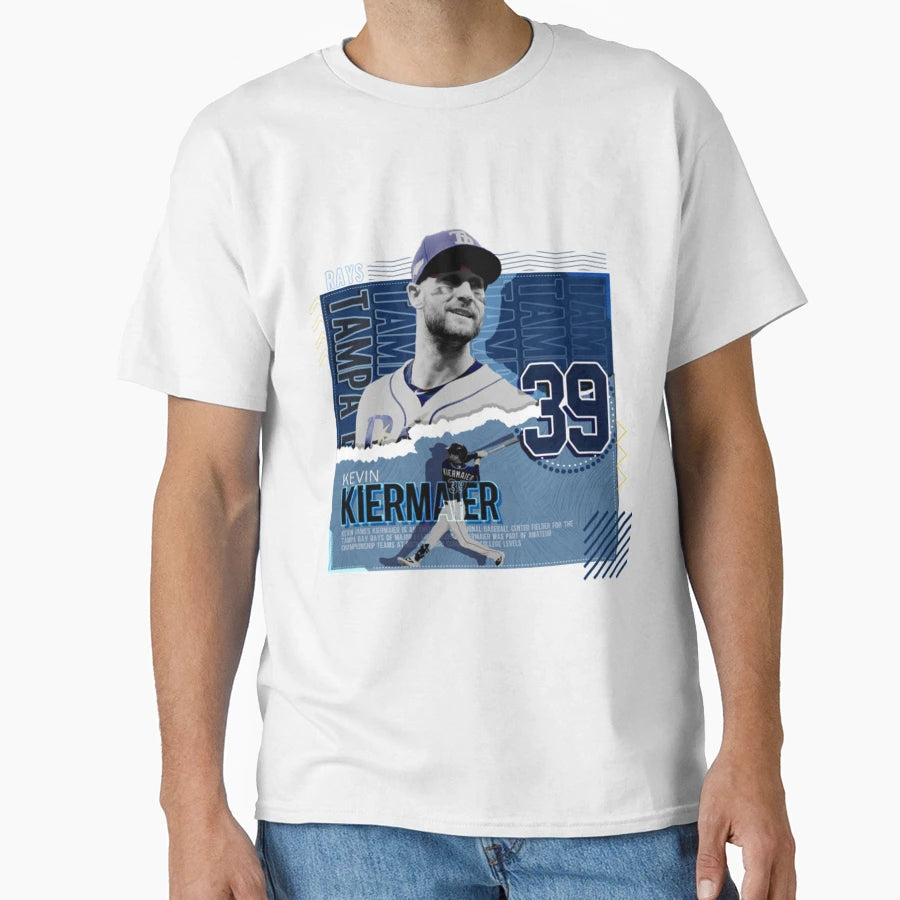 Kevin Kiermaier Baseball T-Shirt - Streetwear Style for Adults - T-Shirt, Sweatshirt, Hoodie