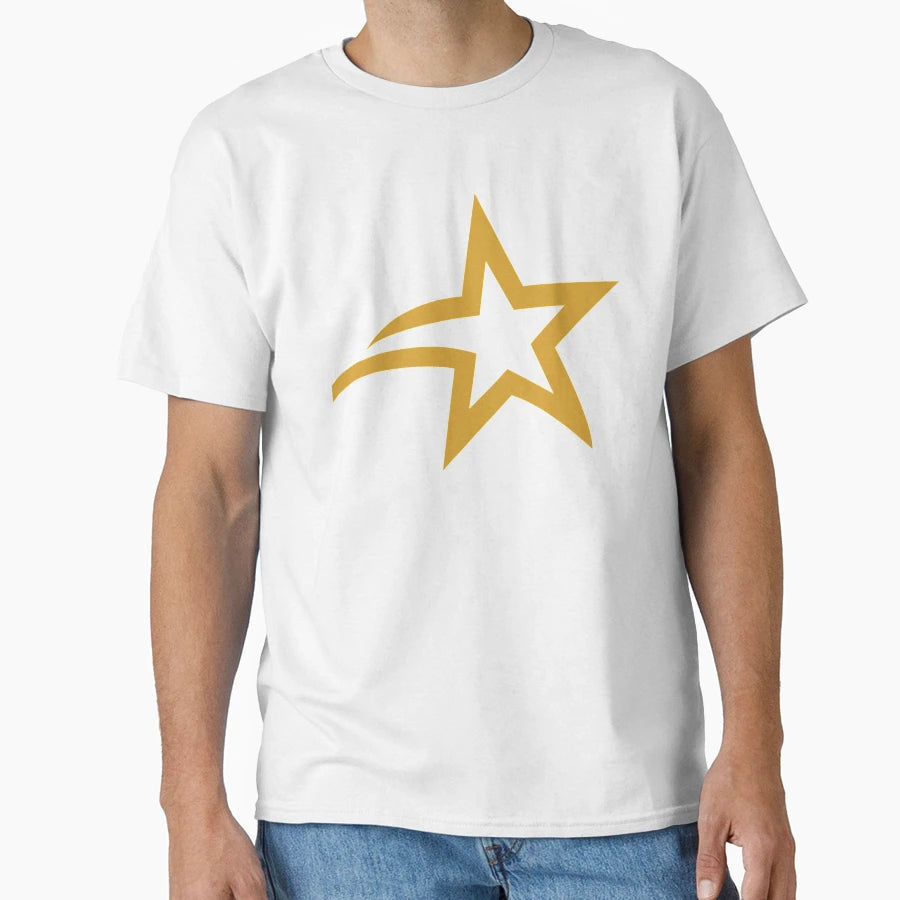 Star Yellow Color And Beautiful Art T-Shirt - Novelty Apparel Men Women - T-Shirt, Sweatshirt, Hoodie
