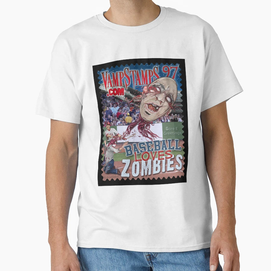 Baseball Loves Zombies T-Shirt - Unique Graphic Men Women - T-Shirt, Sweatshirt, Hoodie