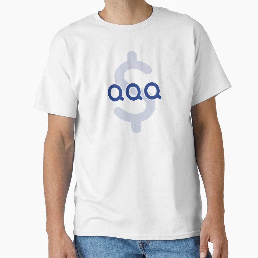 Qqq Dollar Sign T-Shirt - Graphic Print Unisex - T-Shirt, Sweatshirt, Hoodie