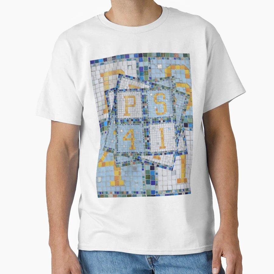 School Daze Greenwich Village School Ps T-Shirt - Minimalist Print Unisex - T-Shirt, Sweatshirt, Hoodie