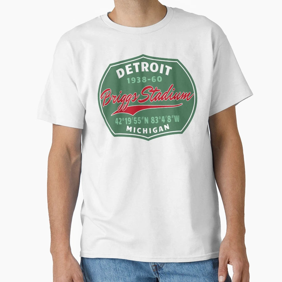Motor City Baseball T-Shirt - Fun Novelty Design Unisex - T-Shirt, Sweatshirt, Hoodie