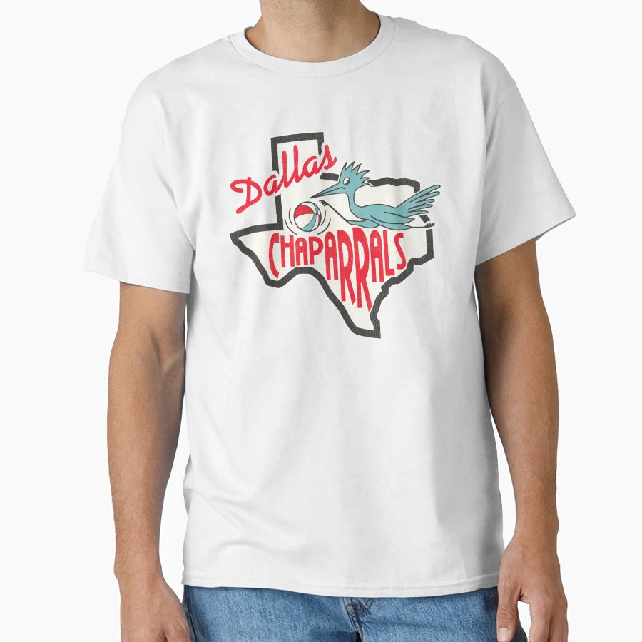 Dallas Chaparrals Basketball T-Shirt - Minimalist Print Unisex - T-Shirt, Sweatshirt, Hoodie