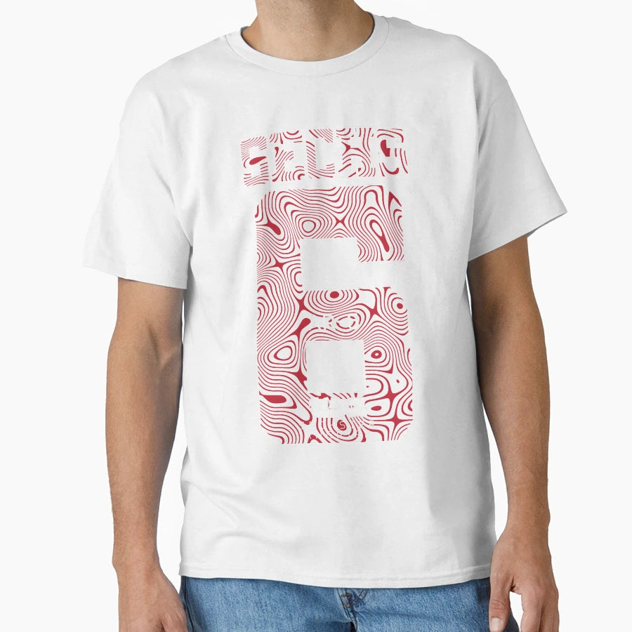 Sechs V2 T-Shirt - Minimalist Print for Adults - T-Shirt, Sweatshirt, Hoodie